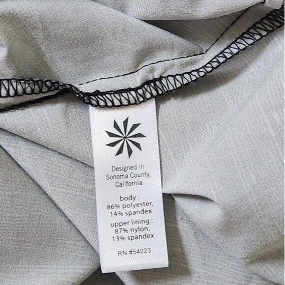 Athleta Ariel Novella Dress Maxi Outdoors Active Lightweight Cinch Waist Size 14 - Picture 10 of 12